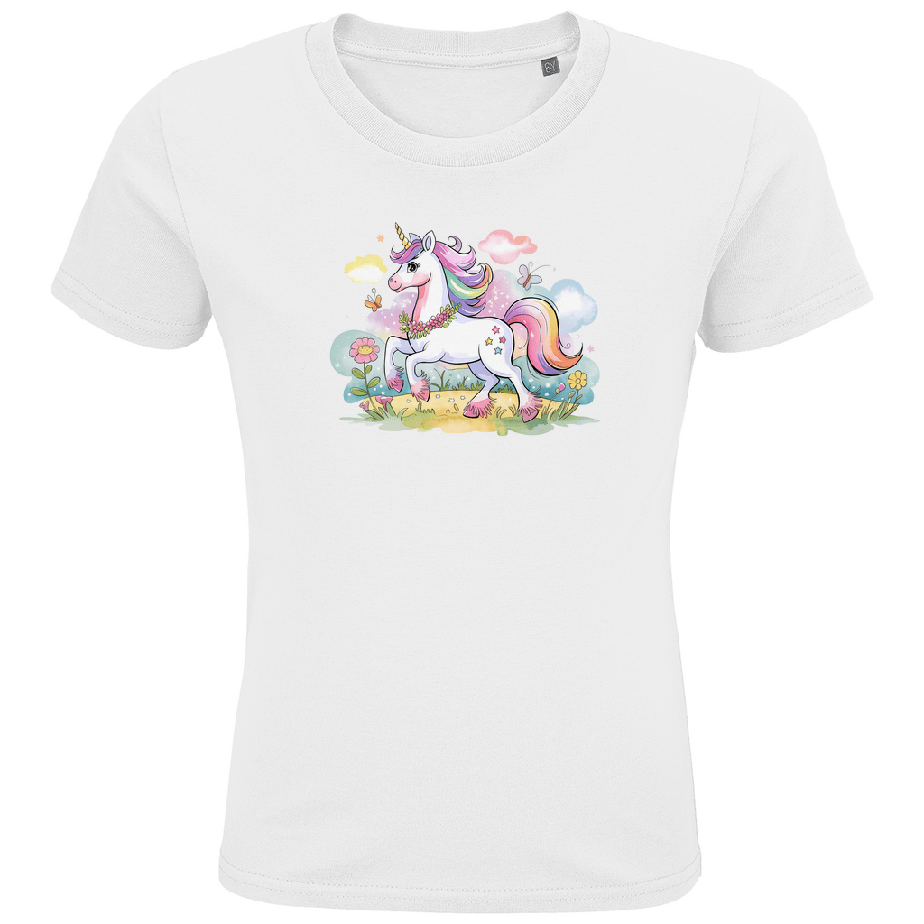 Mädchen T-Shirt "Magic Unicorn" – Einhorn Motiv aus Bio - Baumwolle - Clothes - JTG DESIGN