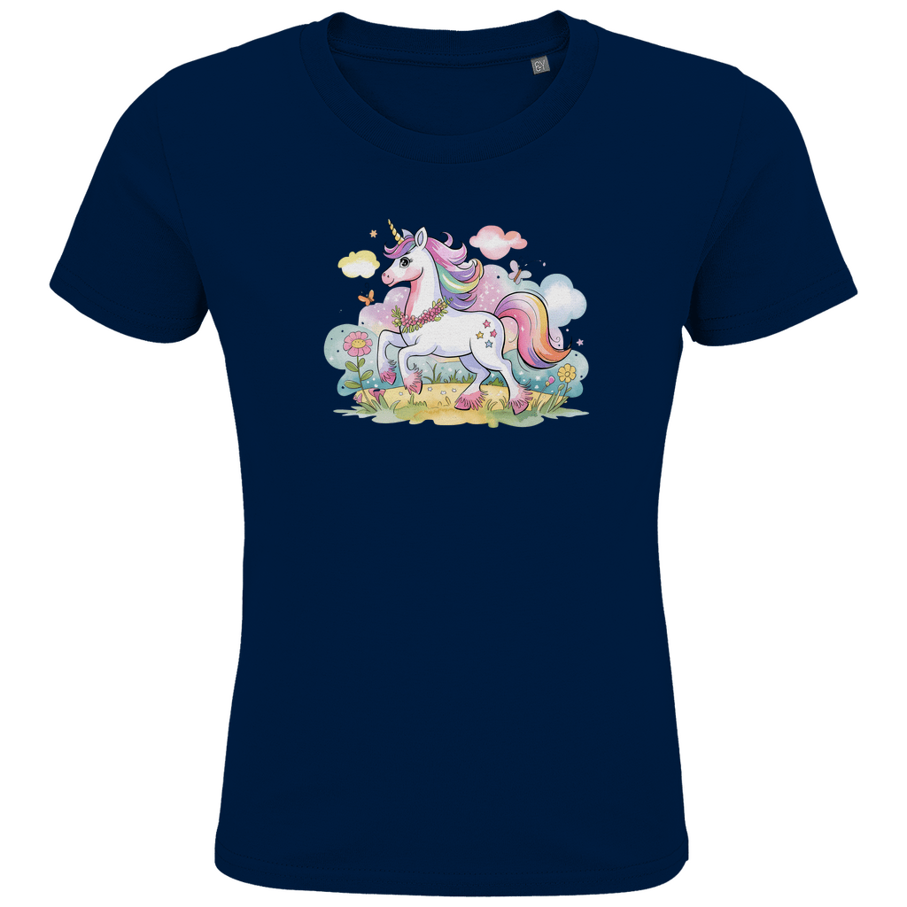 Mädchen T-Shirt "Magic Unicorn" – Einhorn Motiv aus Bio - Baumwolle - Clothes - JTG DESIGN