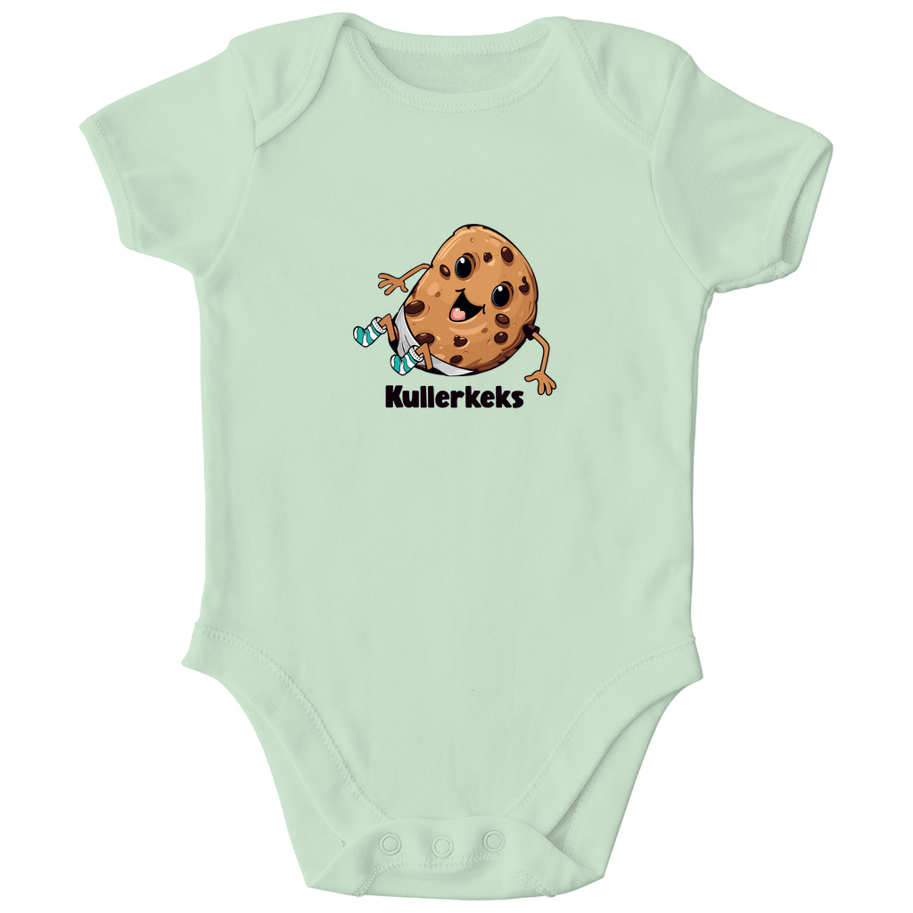 Kurzarm Baby Body "Kullerkeks" aus Bio - Baumwolle - Clothes - JTG DESIGN