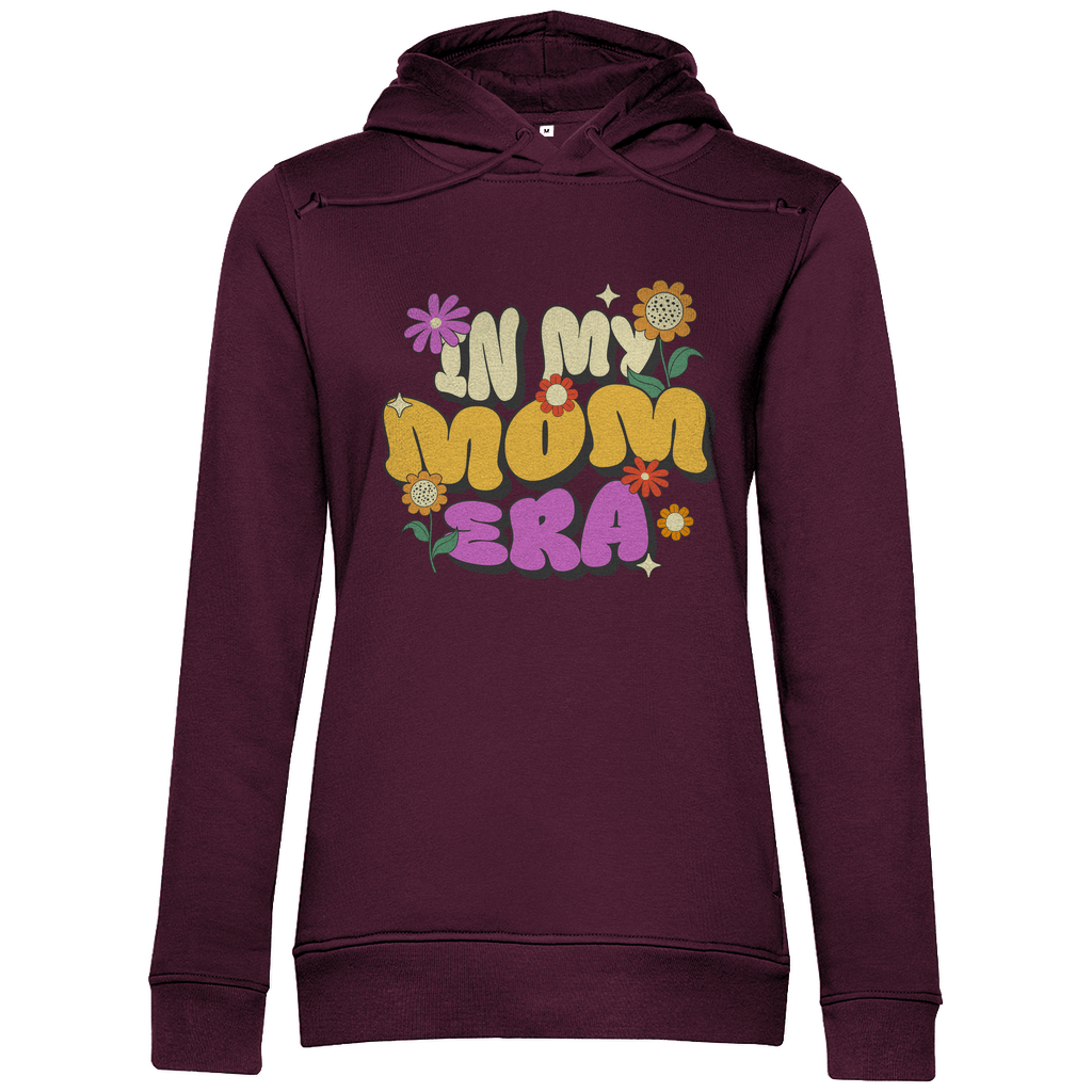 Damen Hoodie "In My Mom Era" aus Bio - Baumwolle - Clothes - JTG DESIGN