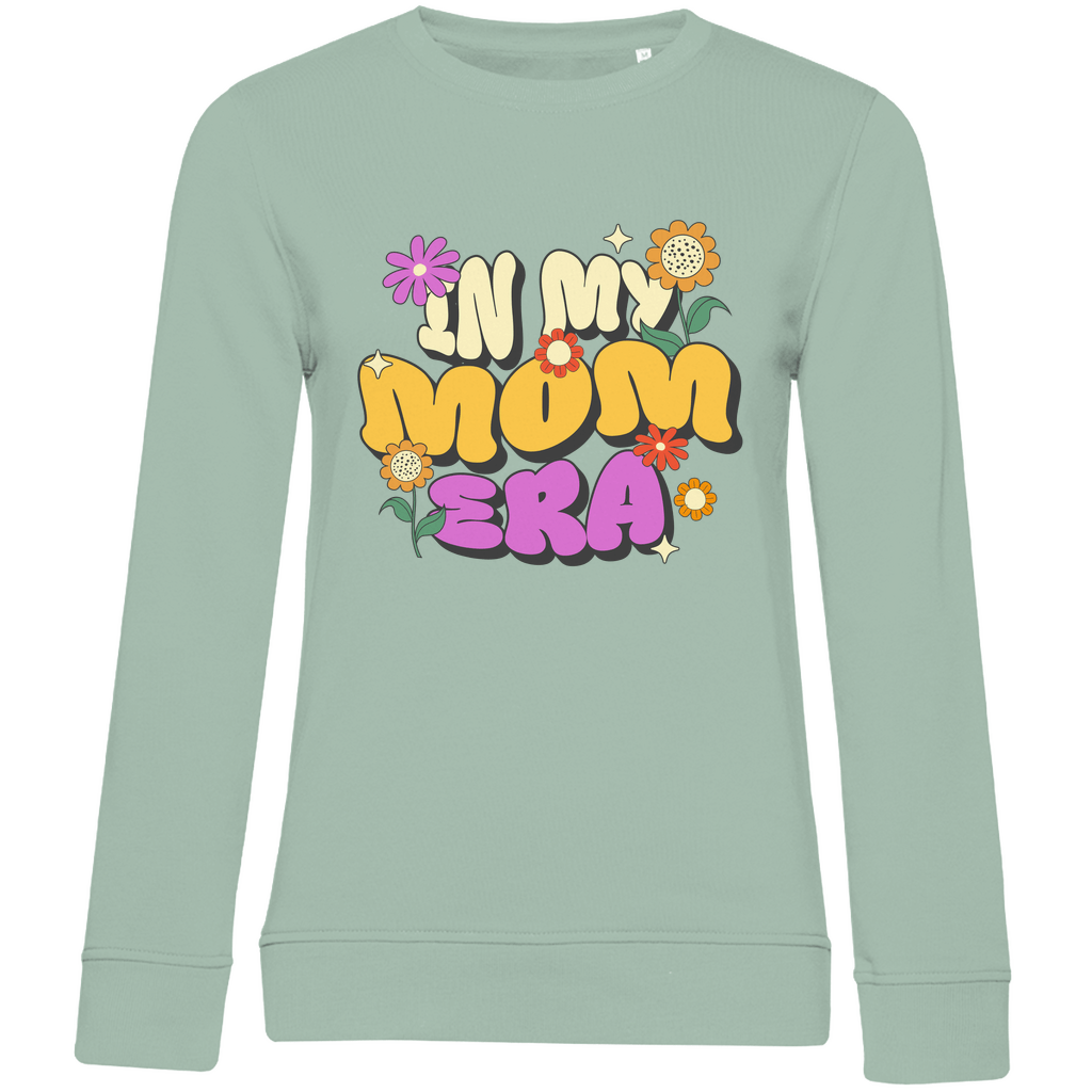 Damen Sweatshirt "In My Mom Era" aus Bio - Baumwolle - Clothes - JTG DESIGN