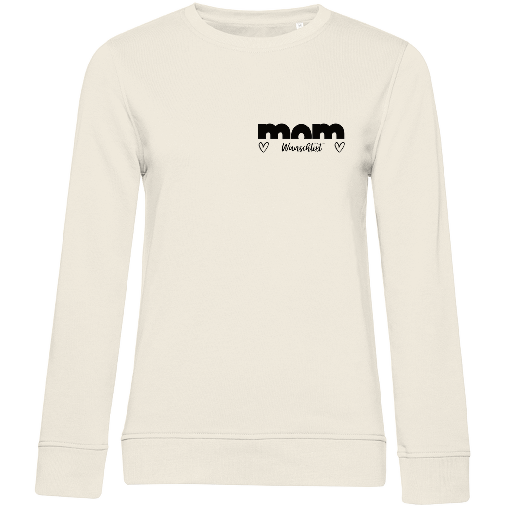 Damen Sweatshirt "mom True" – Pullover personalisierbar, aus Bio - Baumwolle - Clothes - JTG DESIGN