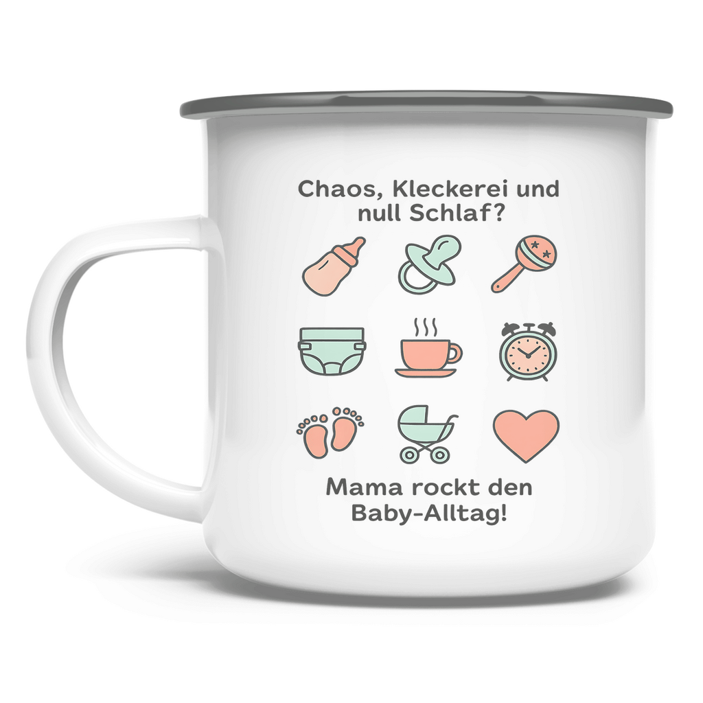 Emaille - Tasse „Momlife Masterclass“ – Für die beste Mama – heute, morgen, immer - Home & Living - JTG DESIGN