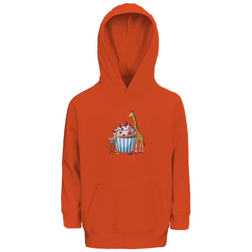 Kinder Hoodie "Sweet Friends" – Süßes Tiermotiv aus Bio - Baumwolle - Clothes - JTG DESIGN