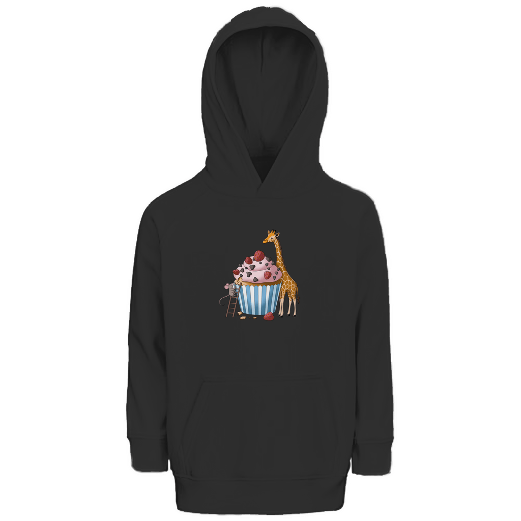 Kinder Hoodie "Sweet Friends" – Süßes Tiermotiv aus Bio - Baumwolle - Clothes - JTG DESIGN