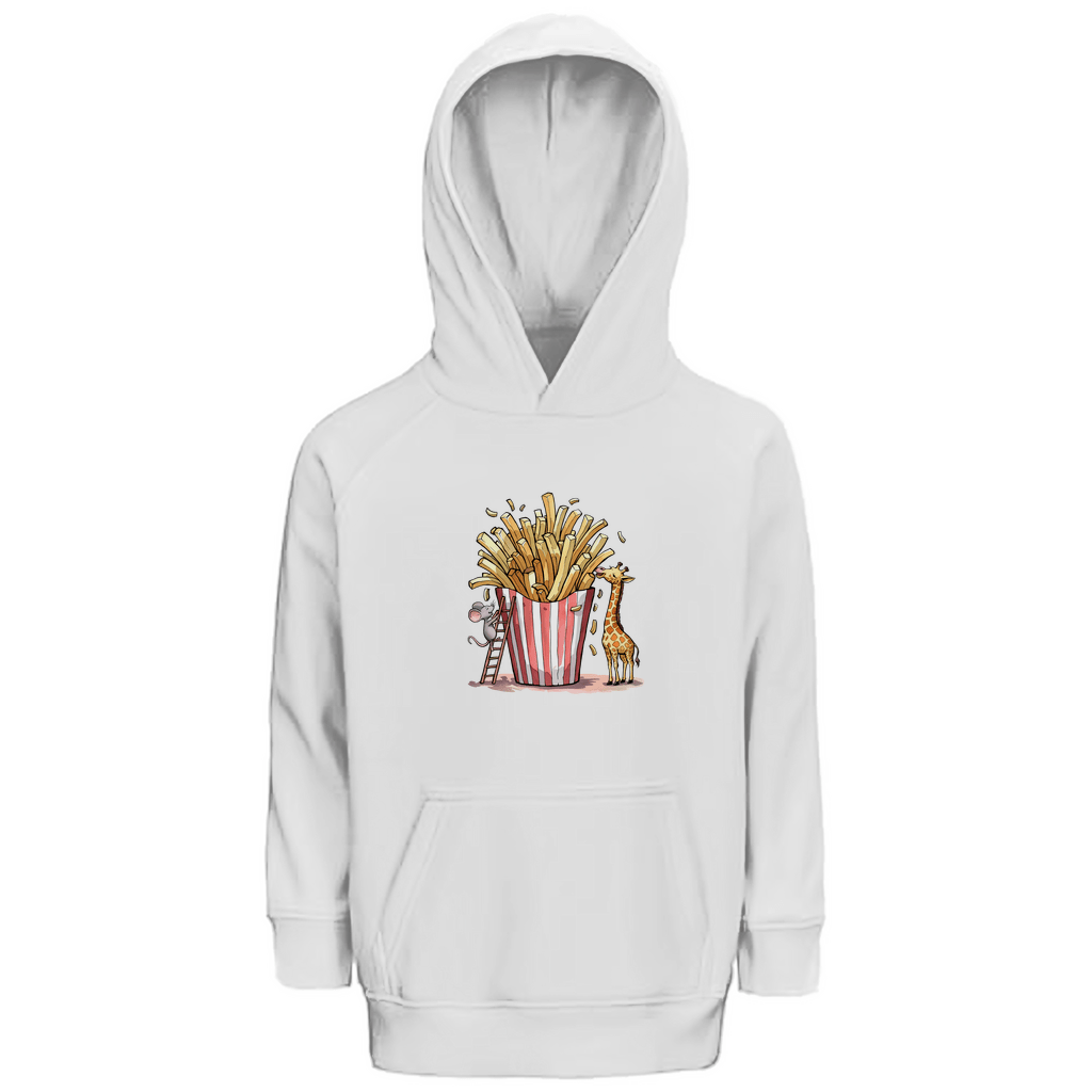 Kapuzenpulli Kind "FRIES FRIENDS" – Hoodie aus Bio - Baumwolle - Clothes - JTG DESIGN