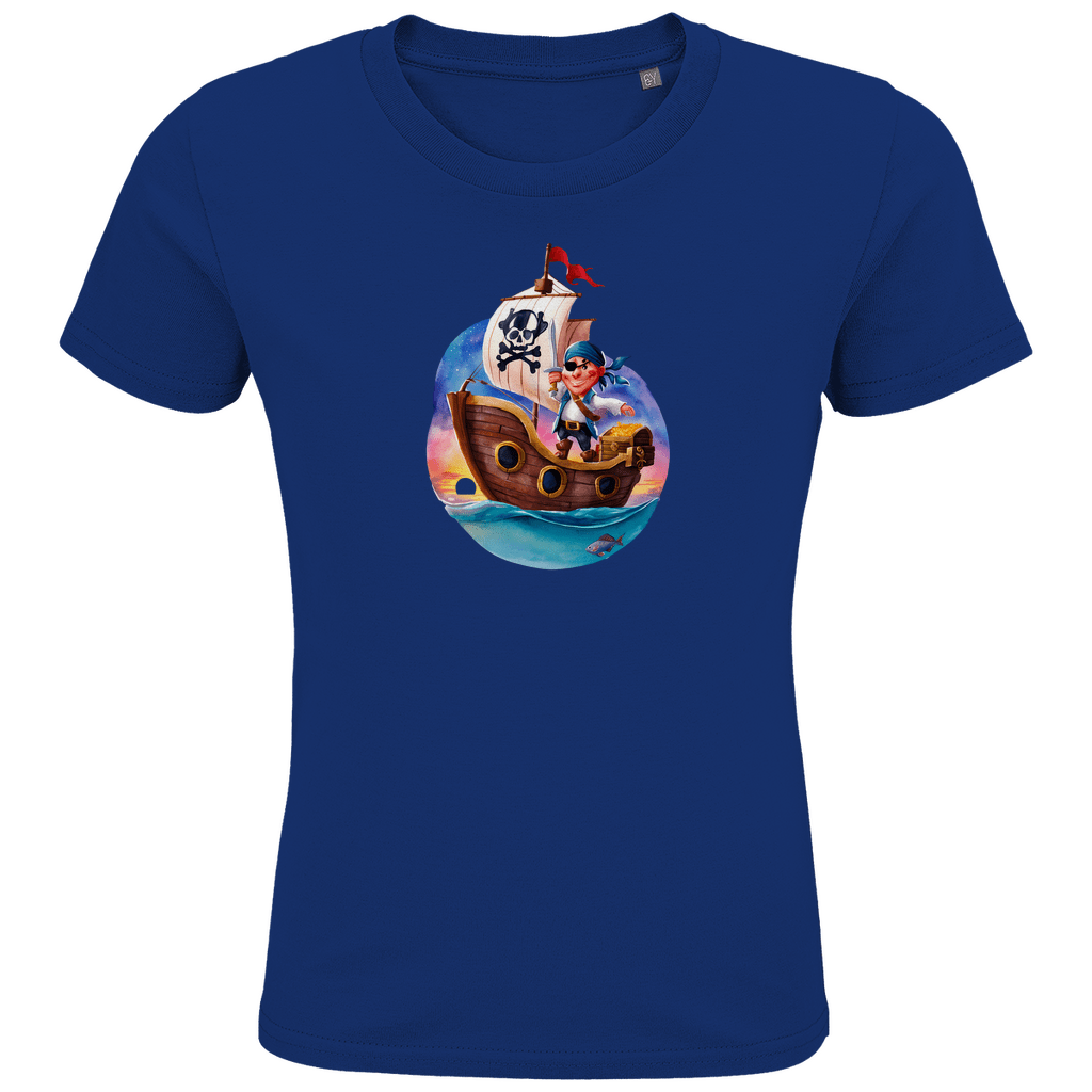 Jungen T-Shirt "Little Pirate" – Piraten Motiv aus Bio - Baumwolle - Clothes - JTG DESIGN