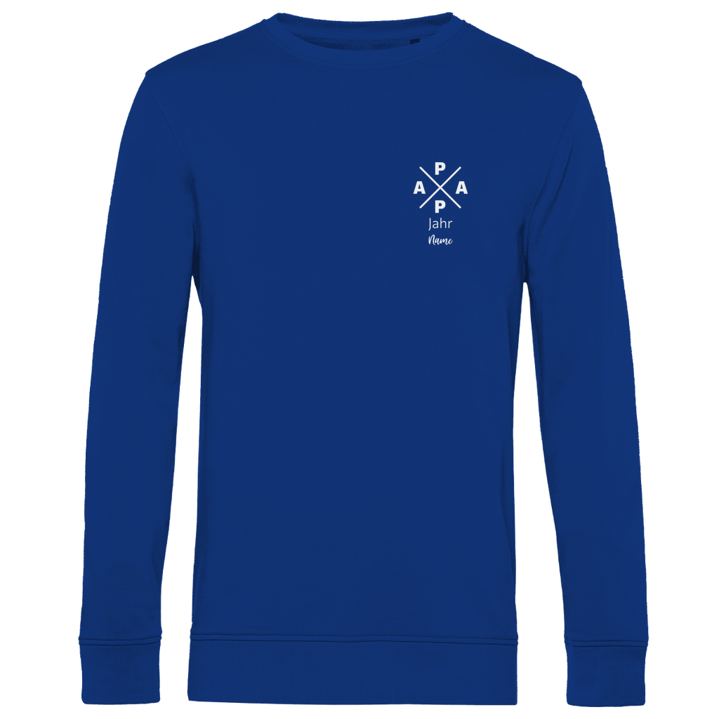 Sweatshirt Herren 'PAPA X Mini' – Pullover aus Bio - Baumwolle personalisierbar - Clothes - JTG DESIGN