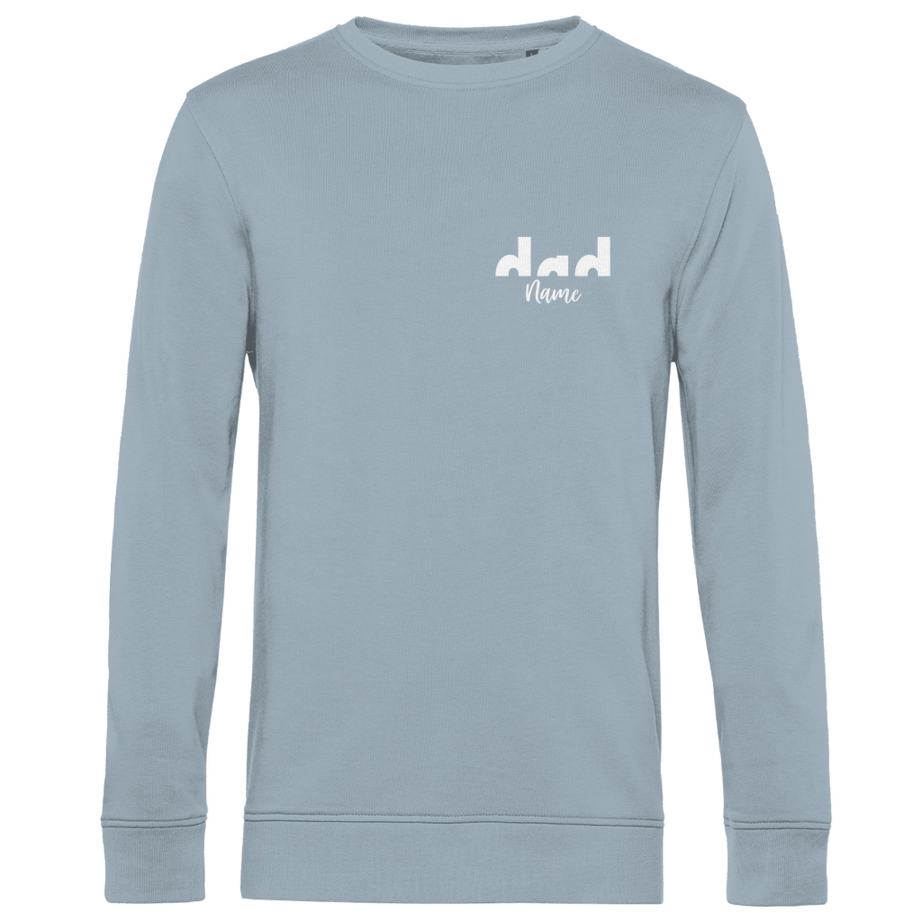 Sweatshirt Herren „Proud Dad“ – Pullover aus Bio - Baumwolle personalisierbar - Clothes - JTG DESIGN