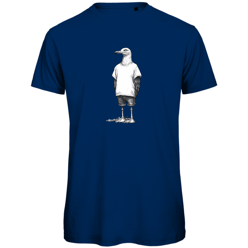 T-Shirt Herren "Küstenvogel" – Möwen Motiv aus Bio - Baumwolle - Clothes - JTG DESIGN