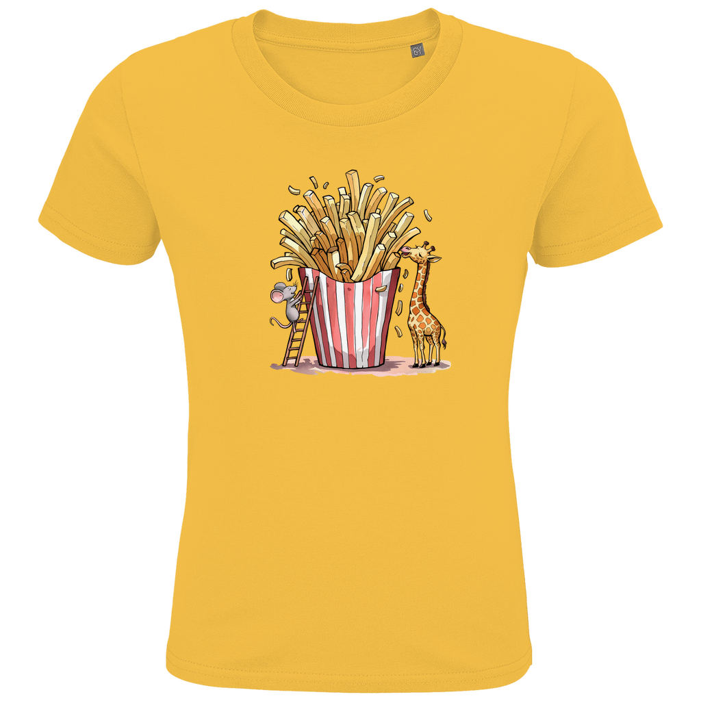 Kinder T-Shirt "FRIES FRIENDS" – Bio - Baumwolle mit Tiermotiv - Clothes - JTG DESIGN