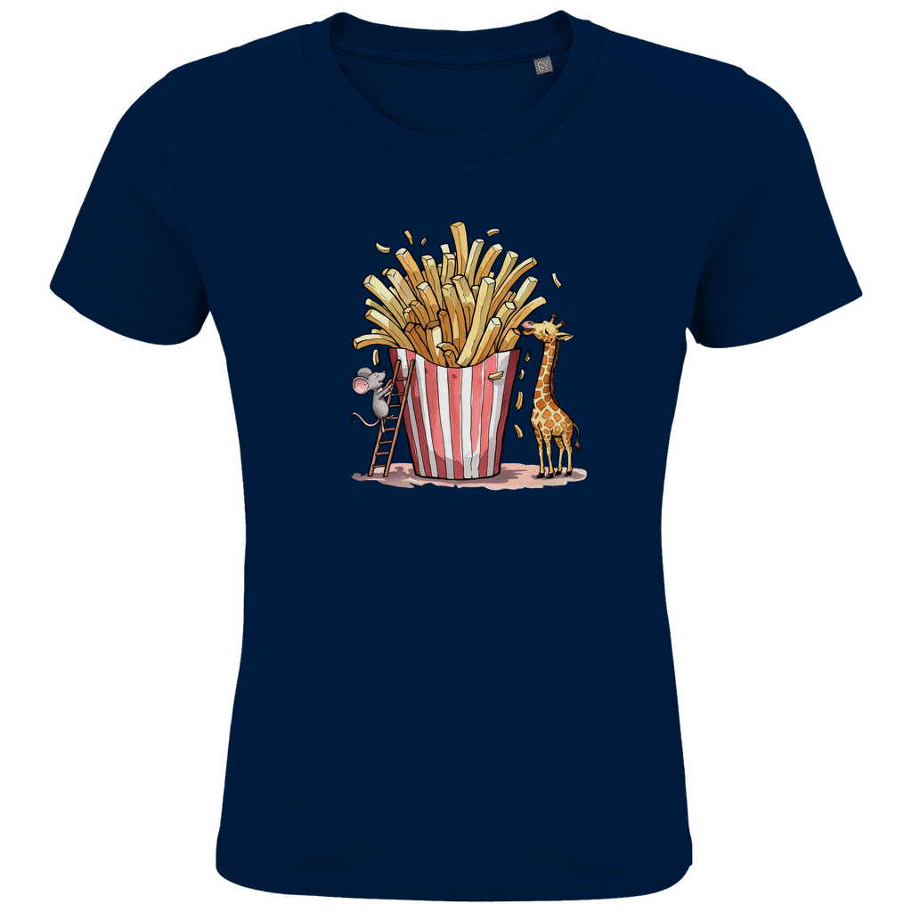 Kinder T-Shirt "FRIES FRIENDS" – Bio - Baumwolle mit Tiermotiv - Clothes - JTG DESIGN