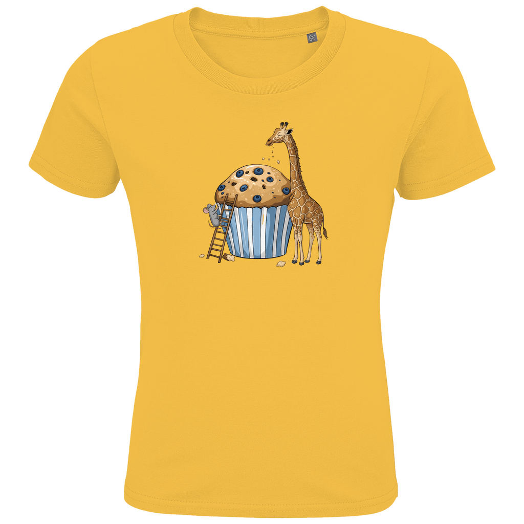 Kinder T-Shirt "Muffin Friends" – Süßes Tiermotiv aus Bio - Baumwolle - Clothes - JTG DESIGN