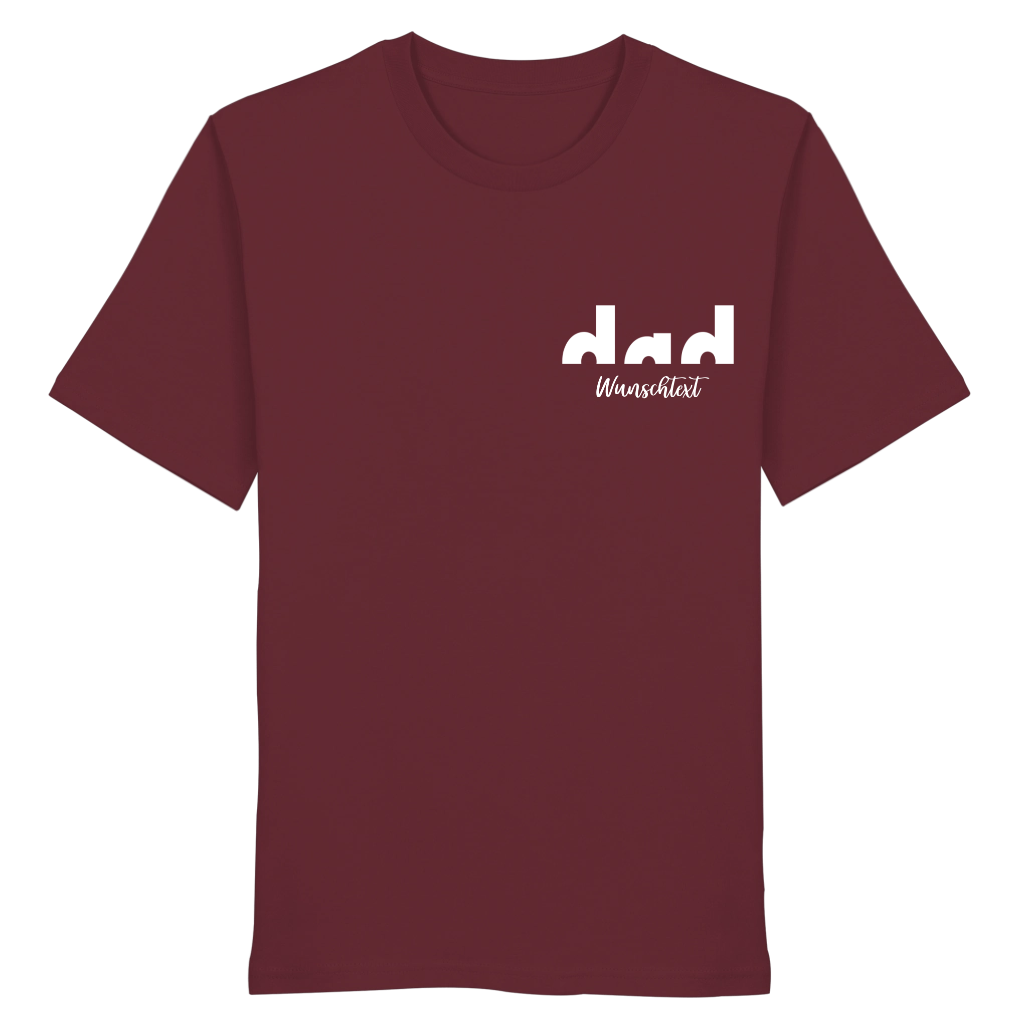PREMIUM PAPA T - SHIRT „PROUD DAD“ | 100% Bio - Baumwolle – PERSONALISIERT - Unisex - Shirts - JTG DESIGN