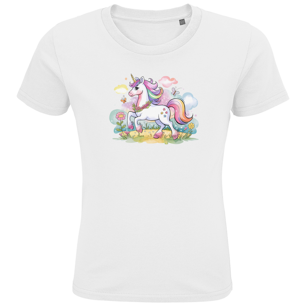 Mädchen T-Shirt "Magic Unicorn" – Einhorn Motiv aus Bio-Baumwolle