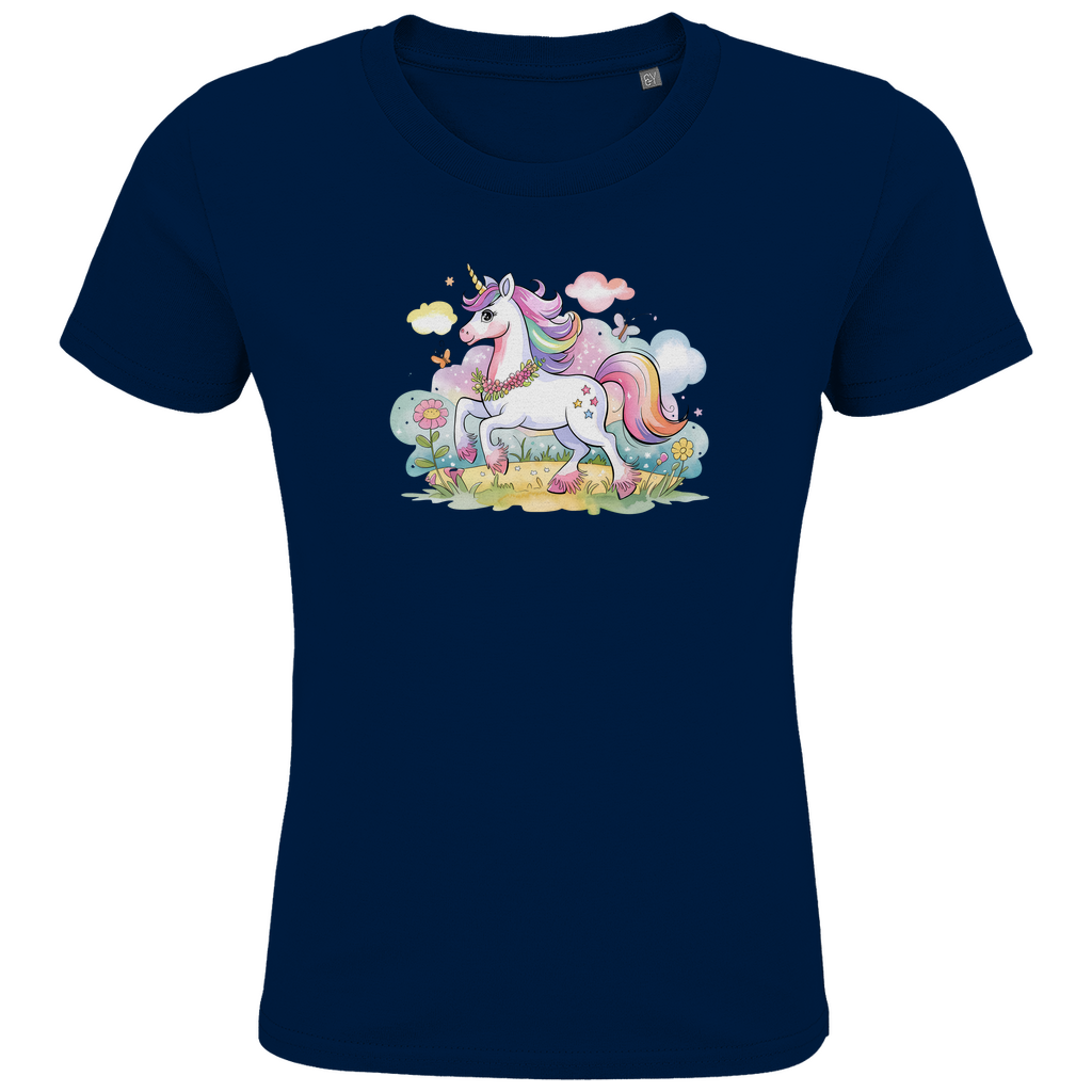 Mädchen T-Shirt "Magic Unicorn" – Einhorn Motiv aus Bio-Baumwolle
