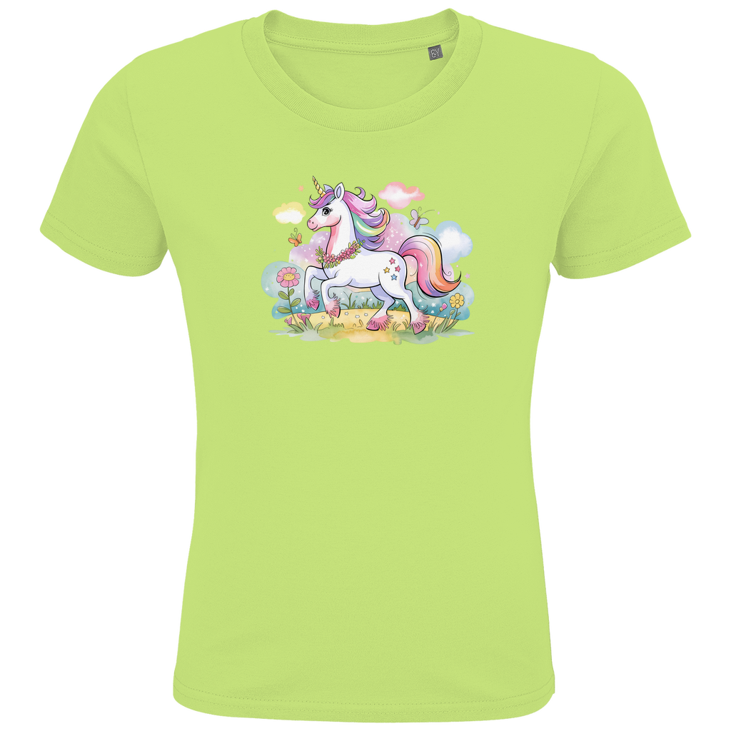 Mädchen T-Shirt "Magic Unicorn" – Einhorn Motiv aus Bio-Baumwolle