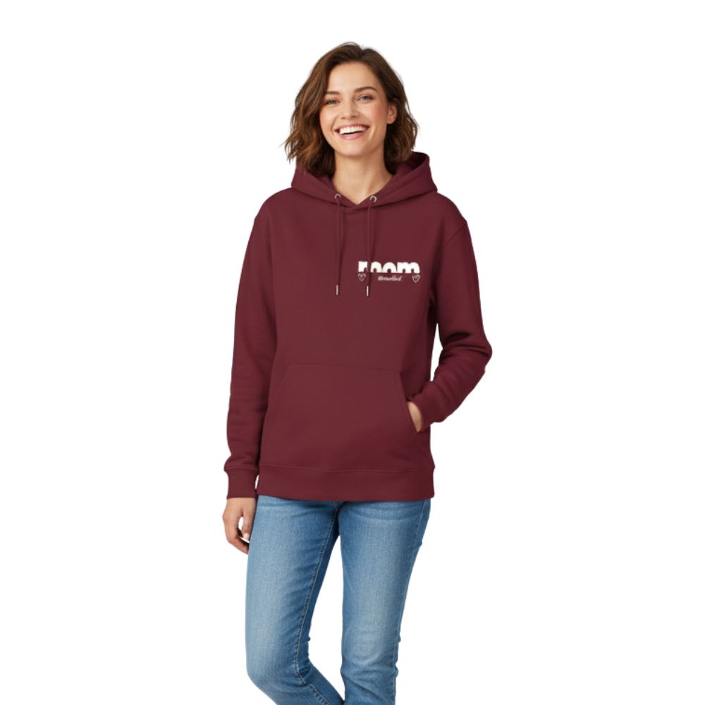 PREMIUM Mama Hoodie „MOM BRIGHT“ personalisiert | 100% Bio-Baumwolle